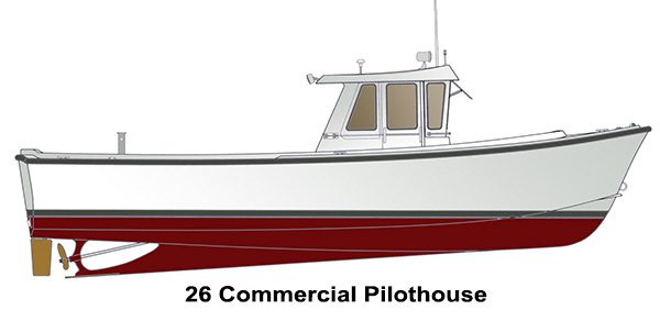 Shamrock Boats - 26 Commercial Pilothouse