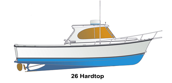 Shamrock Boats - 26 Hardtop